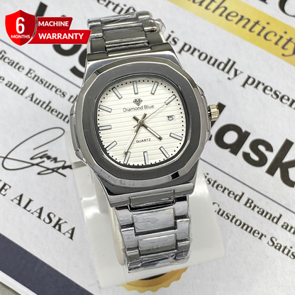 Classic Design Top Quality Stainless Steel Made Analog Time Chain Watch For Men