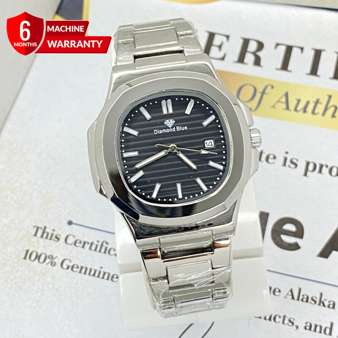 Classic Design Top Quality Stainless Steel Made Analog Time Chain Watch For Men