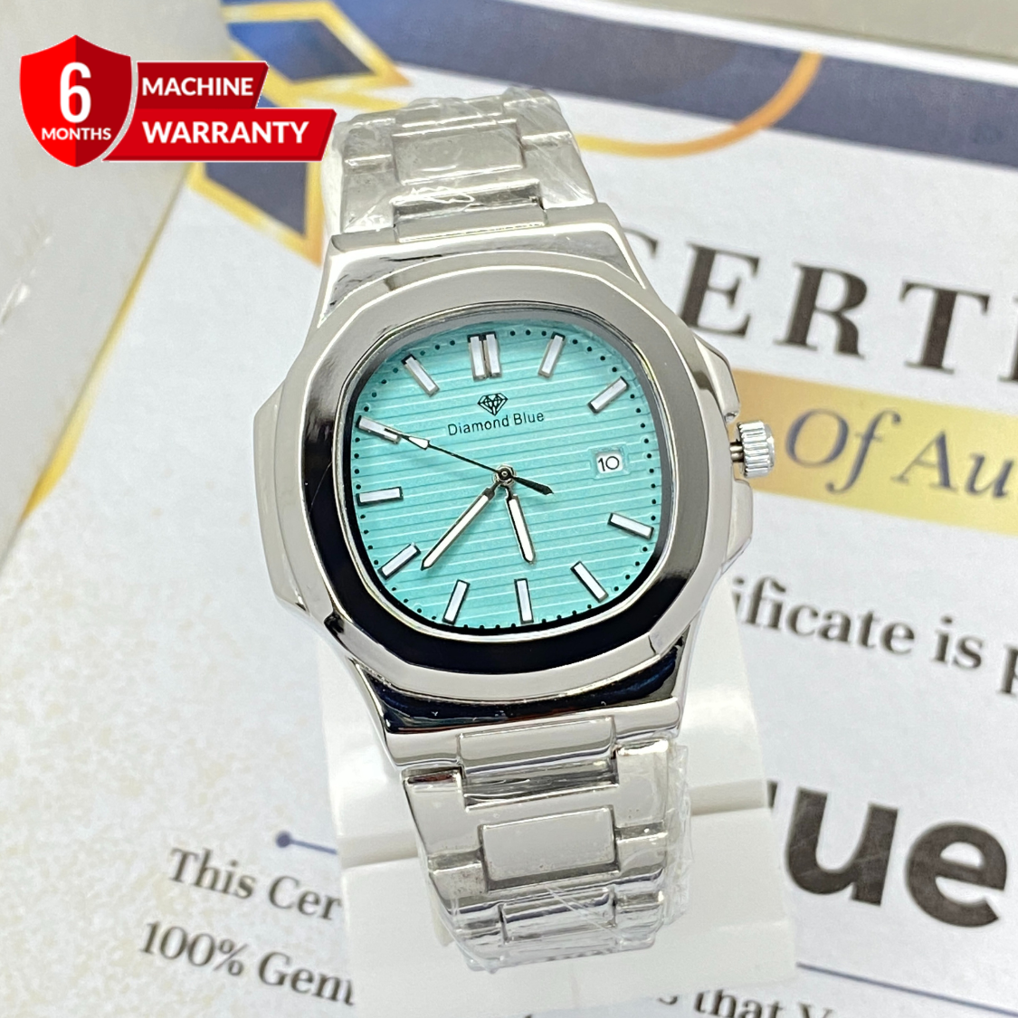 Classic Design Top Quality Stainless Steel Made Analog Time Chain Watch For Men