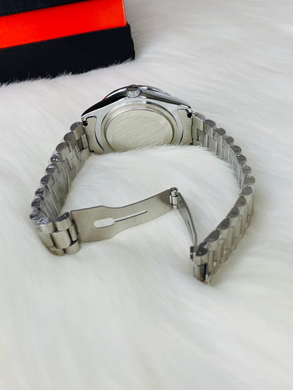 RLX Men - Date Only - Silver With White Dial