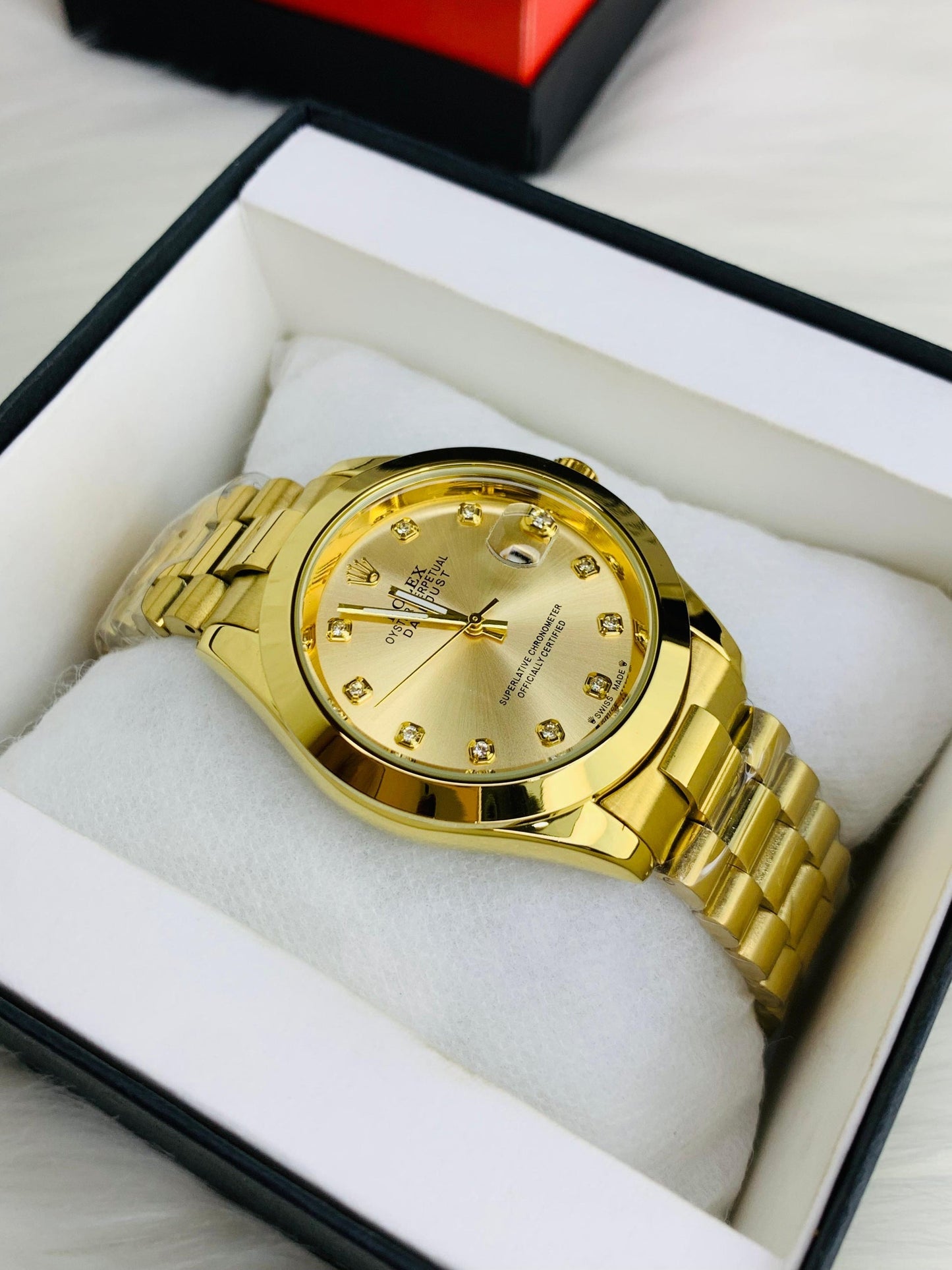 RLX Men - Date Only - Pure Golden