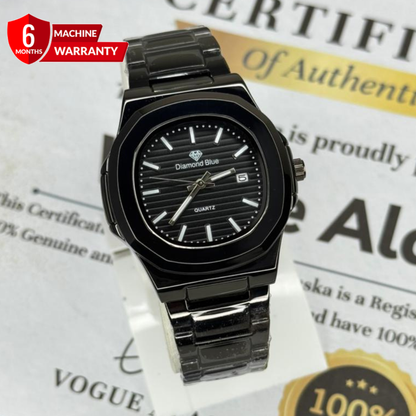 Classic Design Top Quality Stainless Steel Made Analog Time Chain Watch For Men